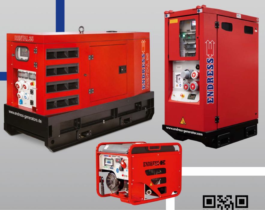 TANI Wynajem agregatów prądotwórczych 20 - 500kW generatorów