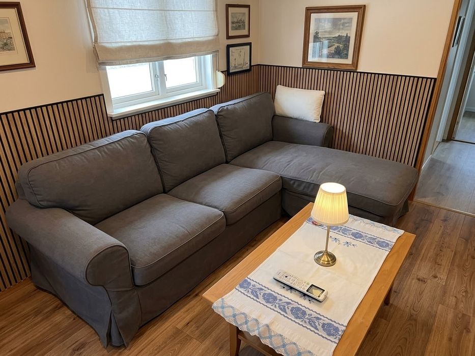 Sofá Ektorp com chaise long