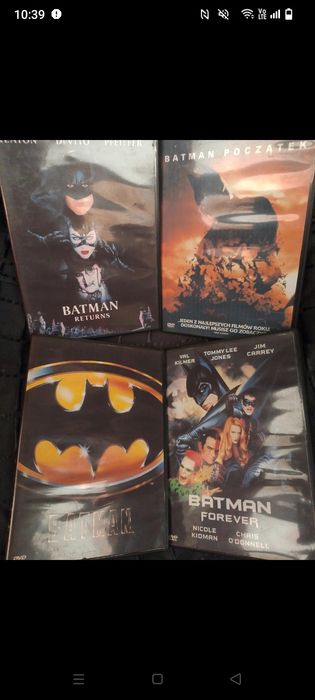 Film dvd Batman 4 sztuki