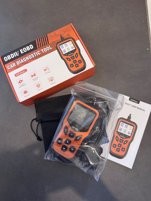 Tester diagnostyczny OBD2/EOBD – Skaner diagnostyczny samochodowy – Nowy