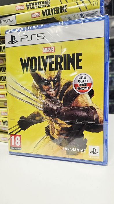 Gra na PS5 MARVEL WOLVERINE Po polsku dubbing nowa folia Oława Shopgamer