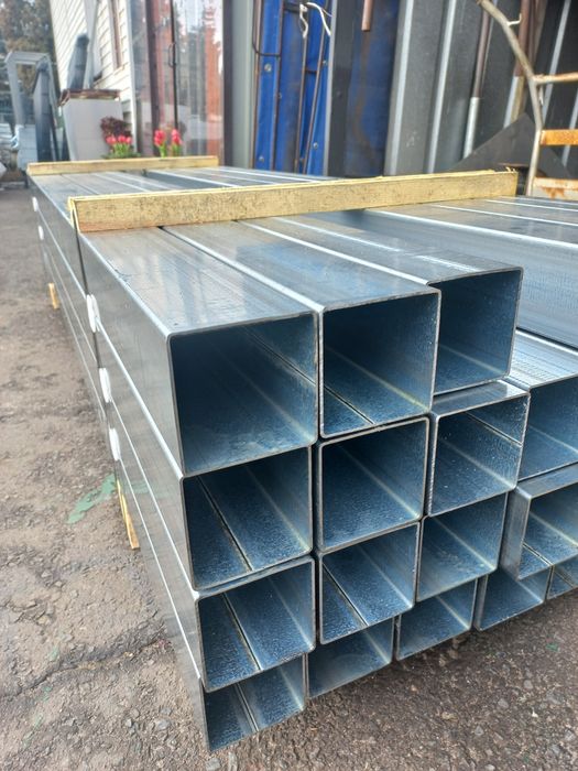 Słupek, profil , rura   ocynk 80x80x2, 100x100x2   100x100x3