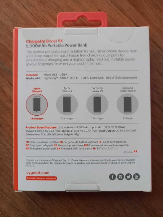 Cygnett ChargeUp Boost 5K