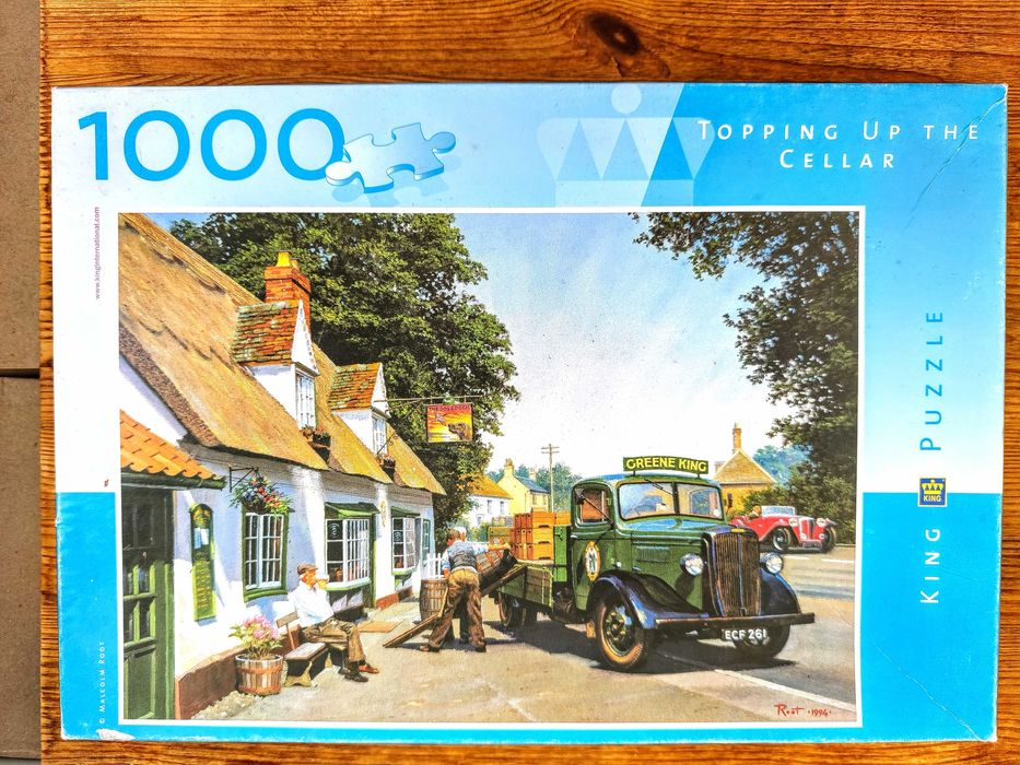 Пазл для дорослих King Puzzle, 1000 елементів.