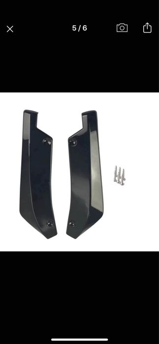LÂMINAS ABAS PALAS LATERAIS LAMINAS SIDE SKIRTS parachoques traseiro
