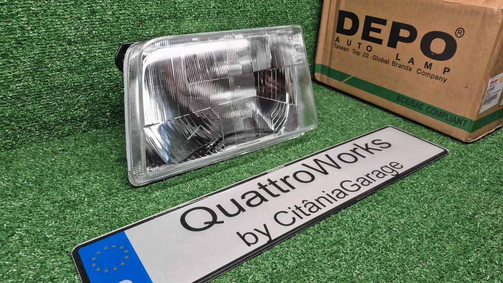 Otica Farol Esquerdo Ford Transit MK3 1985 a 1992 Ref. 431-1125L-LD-E NOVO DEPO