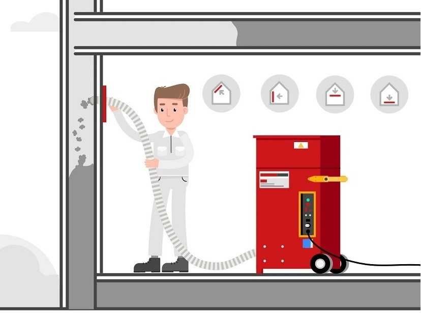 Ocieplenie stropu sufitu wiązar celuloza 30 cm Thermofloc λ 0,037