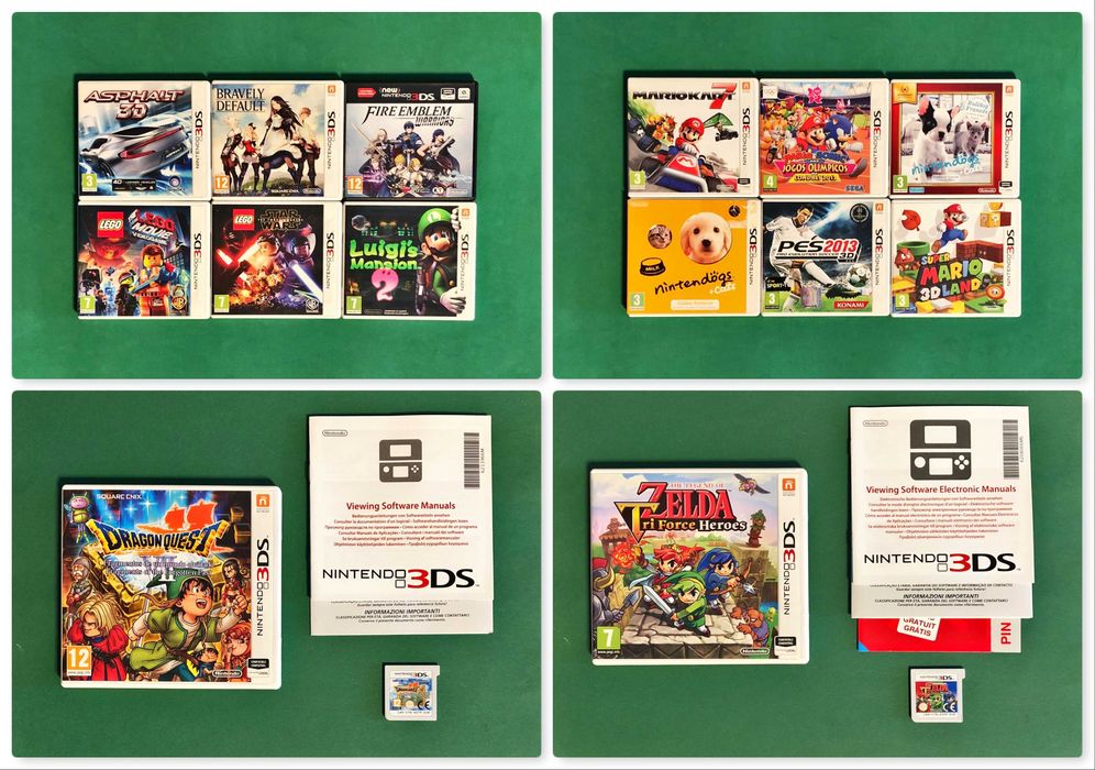 NINTENDO 3DS [desde 6€] Asphalt Bravely Lego Mario Nintendogs Sonic