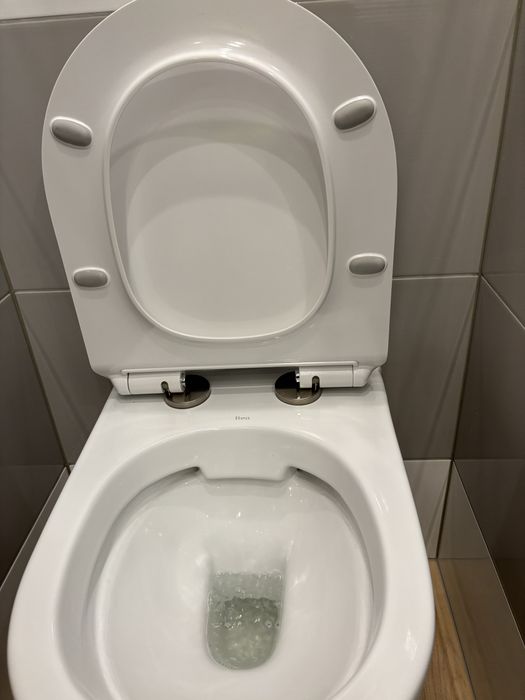 Miska WC wisząca Rea Mini / Slim 49 cm + deska wolnoopadająca