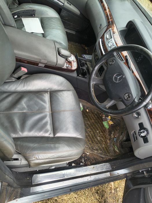 Karoseria Mercedes  S-class W221 C368 Szara Maska Zderzak Błotnik Wysy