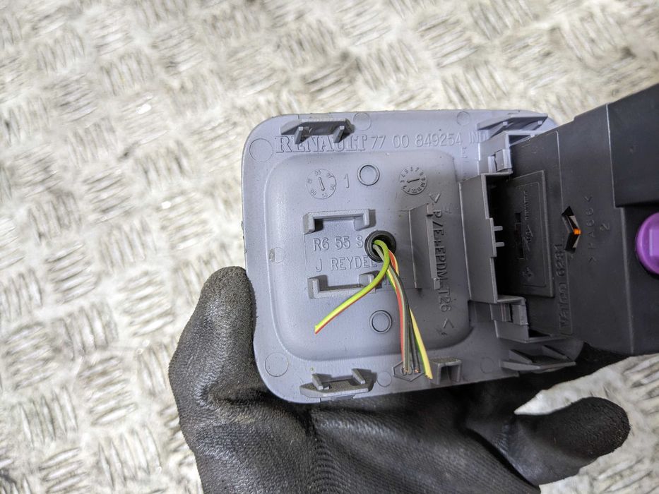 Renault Clio II Panel Przełącznik Regulacji Świateł Włącznik Gazu LPG