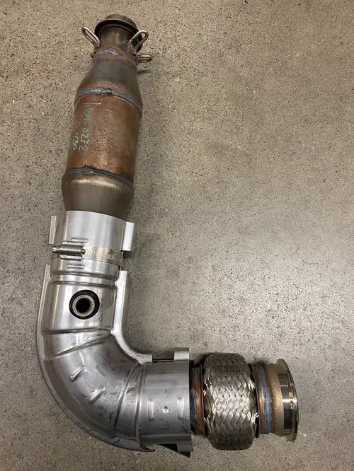 Brp Maverick X3 труба приемная , коллектор выпускной .