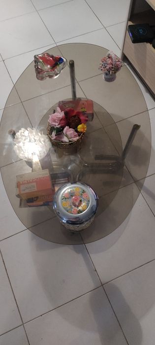 Vendo Mesa de sala de vidro
