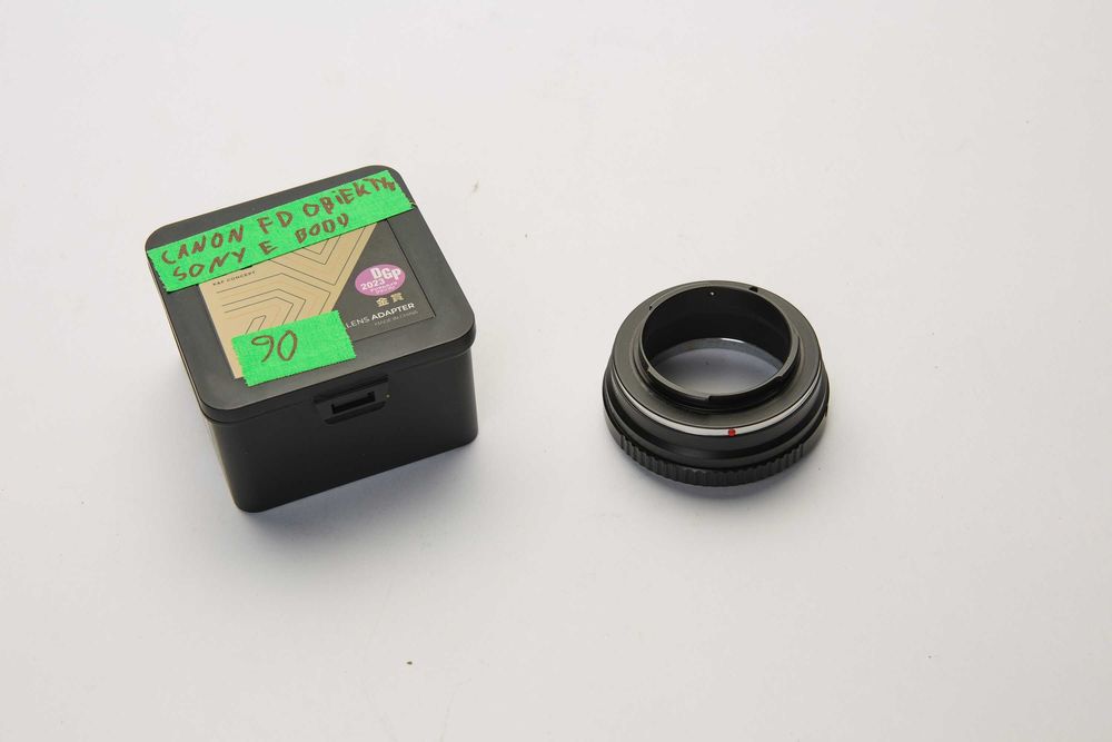 adapter obiektywu sony bagnet fd-e