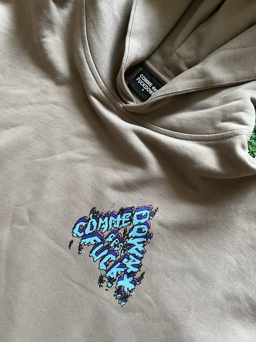 Худи Comme des Fuckdown, cdf, кдф