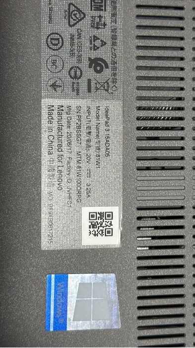 Lenovo ideapad 3 (para peças)
