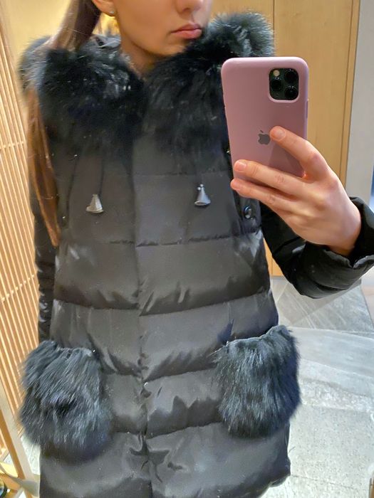 Куртка зимняя лиса