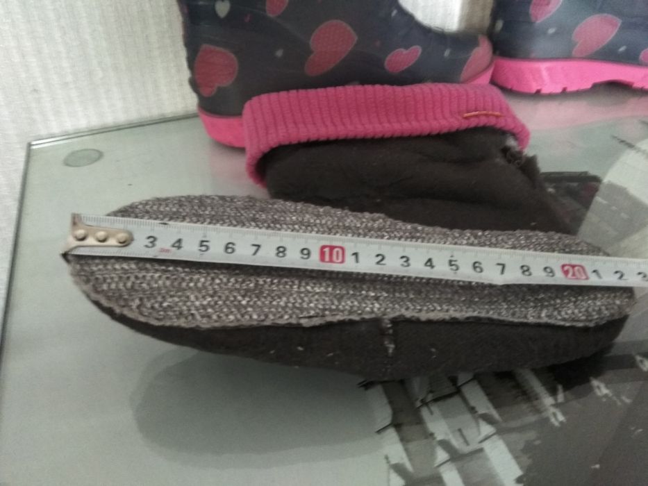 Сапожки резиновые детские