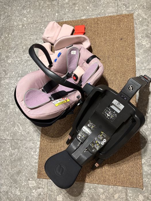 Fotelil avionaut pixelpro 2 + baza isofix + wkladka wełniana