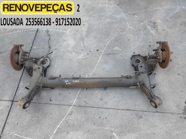 Eixo traseiro discos PEUGEOT 207 (WA_, WC_)