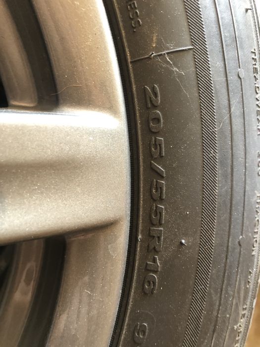 Колеса в сборе-диски,резина 5/120 205/55 R16