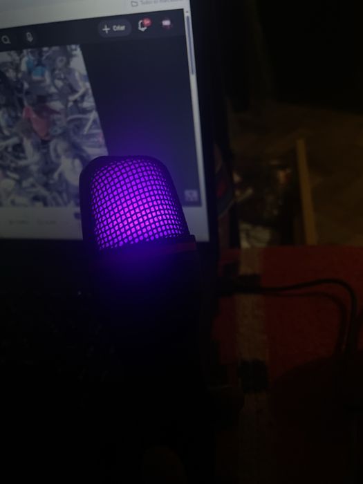 (Negociavel) Microfone profissional usb condense para pc e streaming, video games, youtube e podcast.
