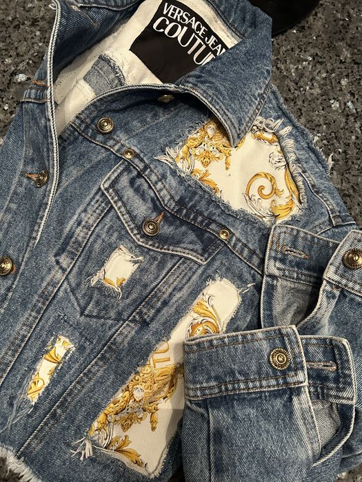 Kurtka jeans Versace Jeans Couture-unikat r.M/L