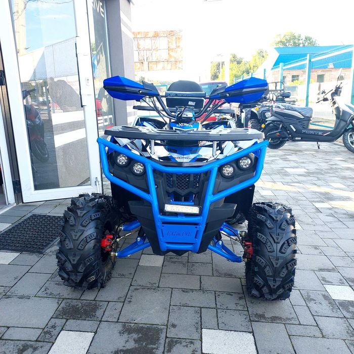 Електро квадроцикл Exdrive 1500W 60V, LED-фари, 45 км/год, доставка