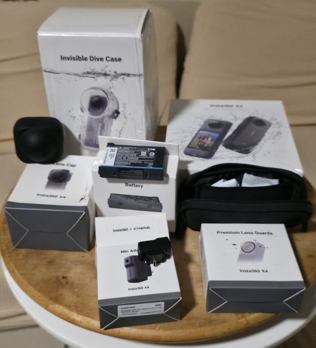 Insta360 X4, como nova, com mesmo muitos extras