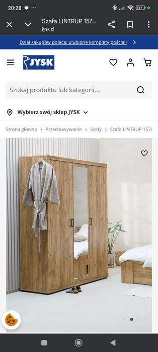 Szafa Linstrup Jysk