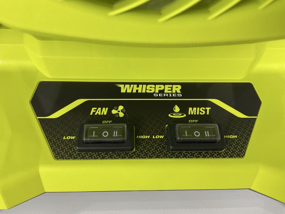 Аккумуляторный вентилятор RYOBI PCL851 18V ONE+ с функцией увлажнения