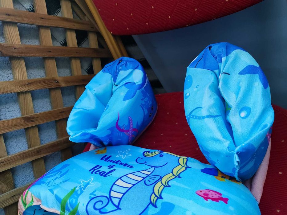 Kamizelka do Pływania dla Dziecka Dzieci Rękawki Kapok Pływaczki