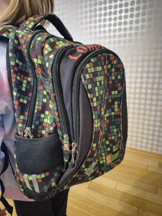 Plecak St.Right do szkoły dla chłopaka