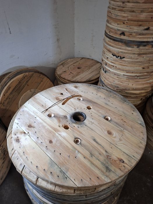 Stół Blat za szpuli 115cm solidny 4,5cm ładne drewno LOFT