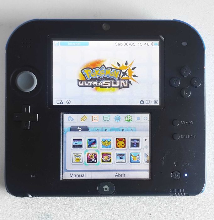 Nintendo 2DS Desbloqueada - Cartão 128 GB -