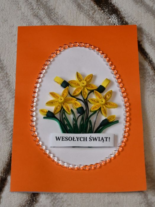 Kartka wielkanocna handmade