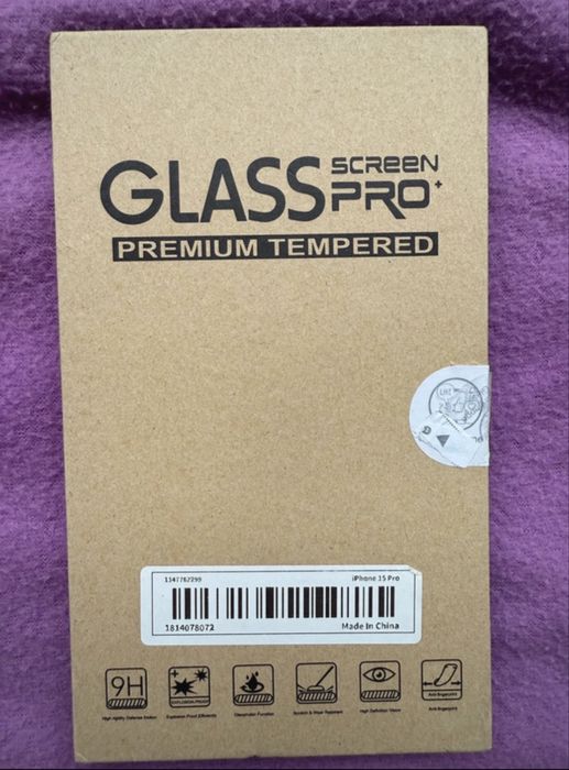 Pelicula iphone 15 PRO