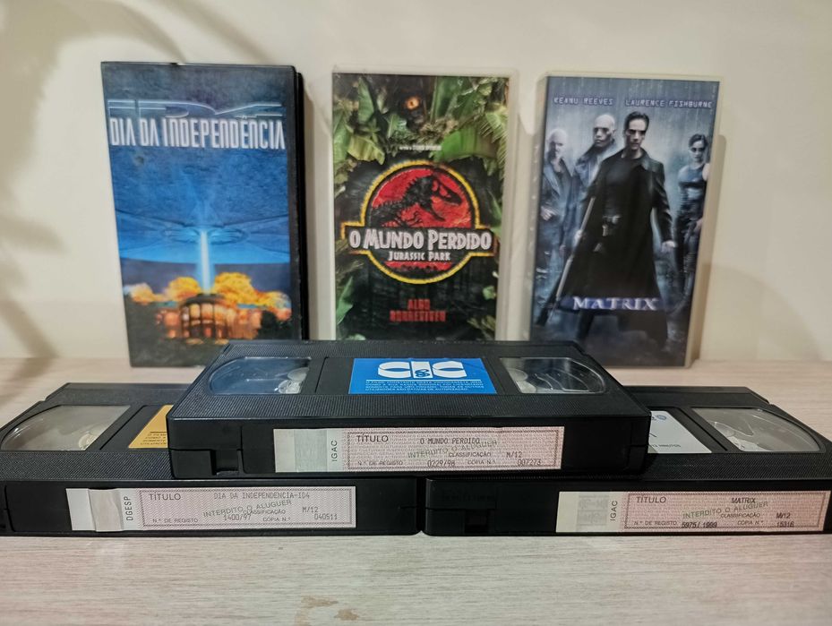 Cassetes VHS (Filmes, Dragonball, Pokemon)