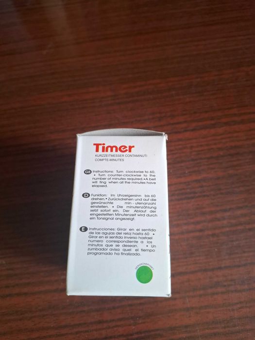 Nowy budzik zegarek timer na 60 sekund