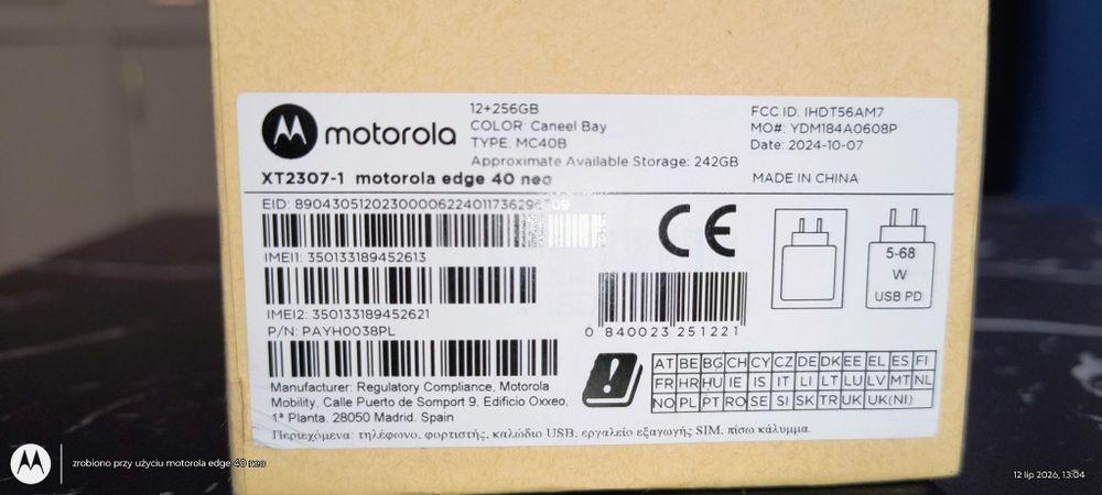 Smartfon telefon komórkowy