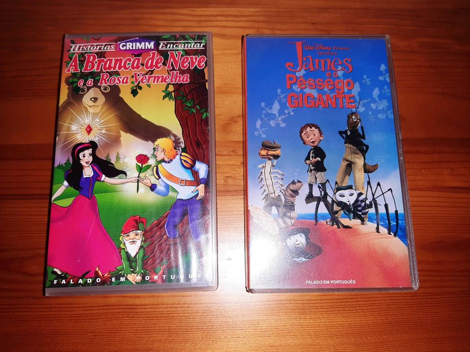 Cassetes VHS Desenhos Animados Vários