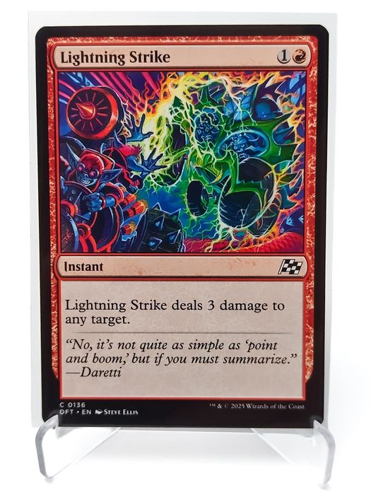Lightning Strike 0136 Aetherdrift MTG