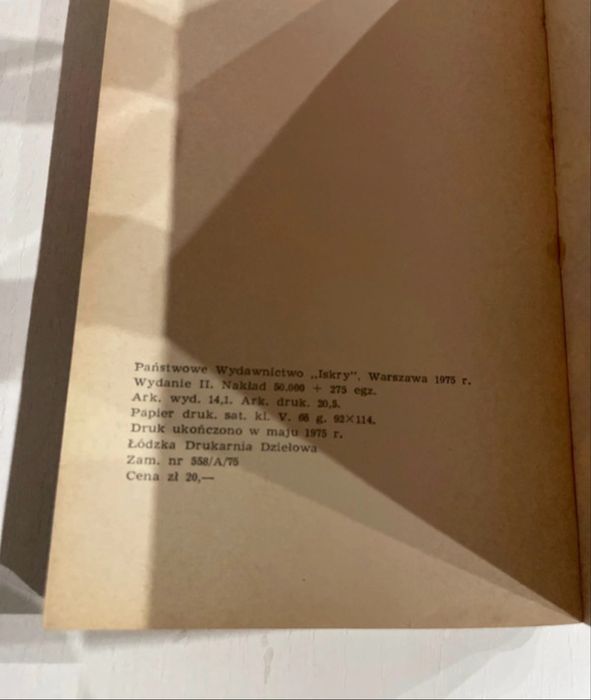 Krzysztof Baranowski Droga na Horn Wydanie 2 1975