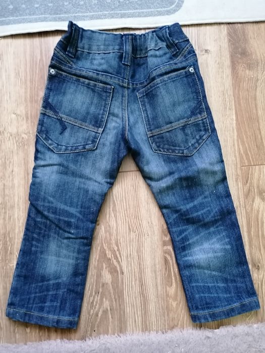 Spodnie jeansowe Next z regulacją  98