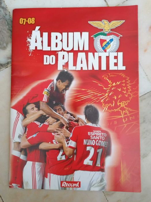 Cadernetas Futebol Glórias da Seleção, Álbum do Plantel e do Benfica