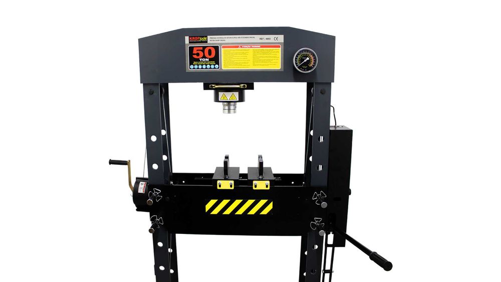 PRENSA HIDRÁULICA 50T DUPLA VELOCIDADE KROFTOOLS LL29