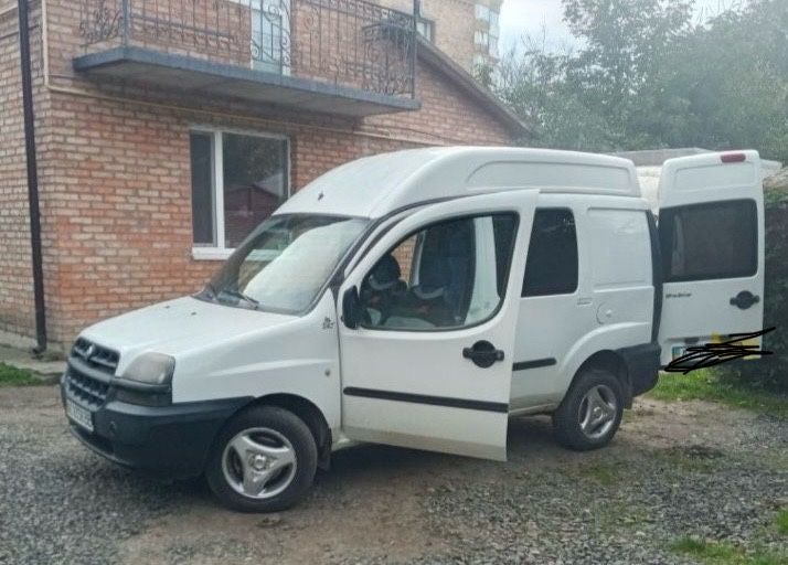 Fiat Doablo авто по документах вантажопасажирський, газ/бензин