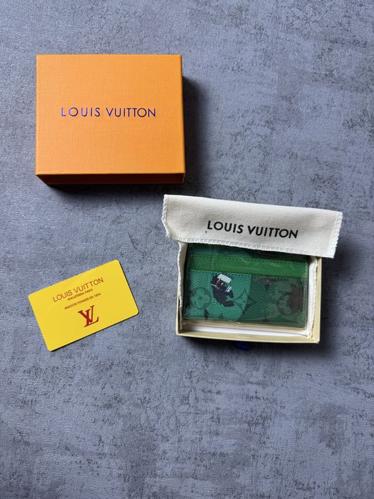 Картхолдер Louis Vuitton гаманець LV лв кошелек картхолдер