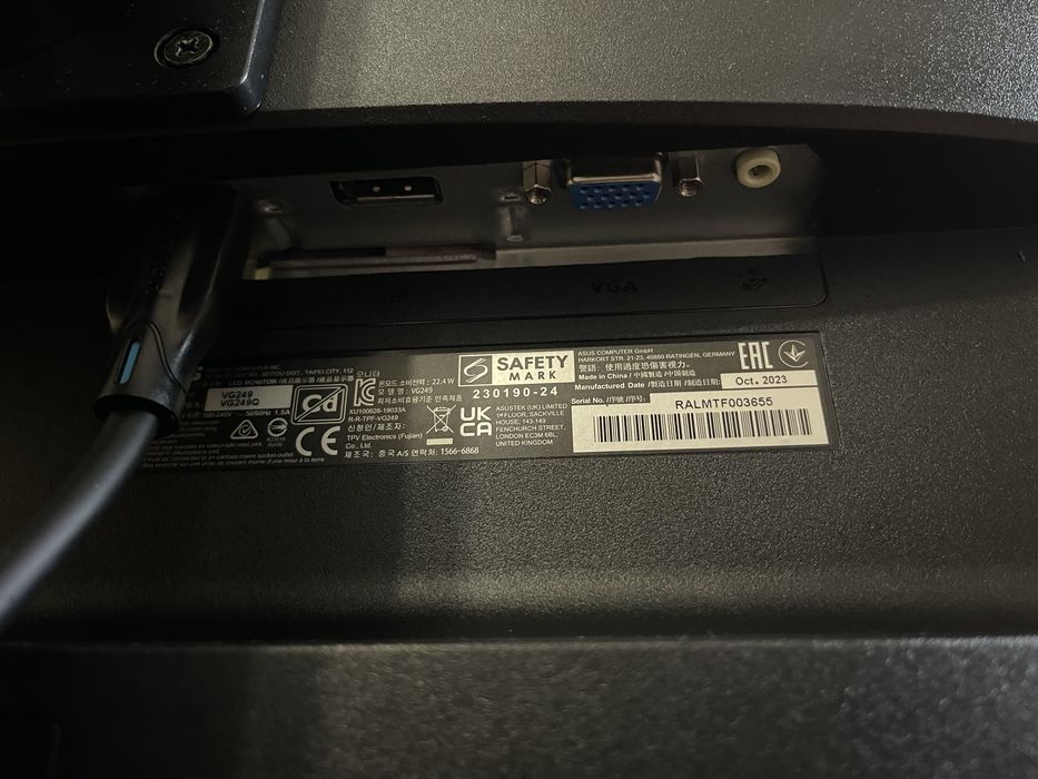 Монітор Asus Tuf Gaming 144hz Київ