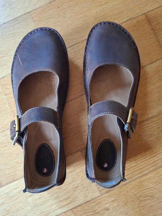 baleriny z paskiem rozm. 39, Clarks